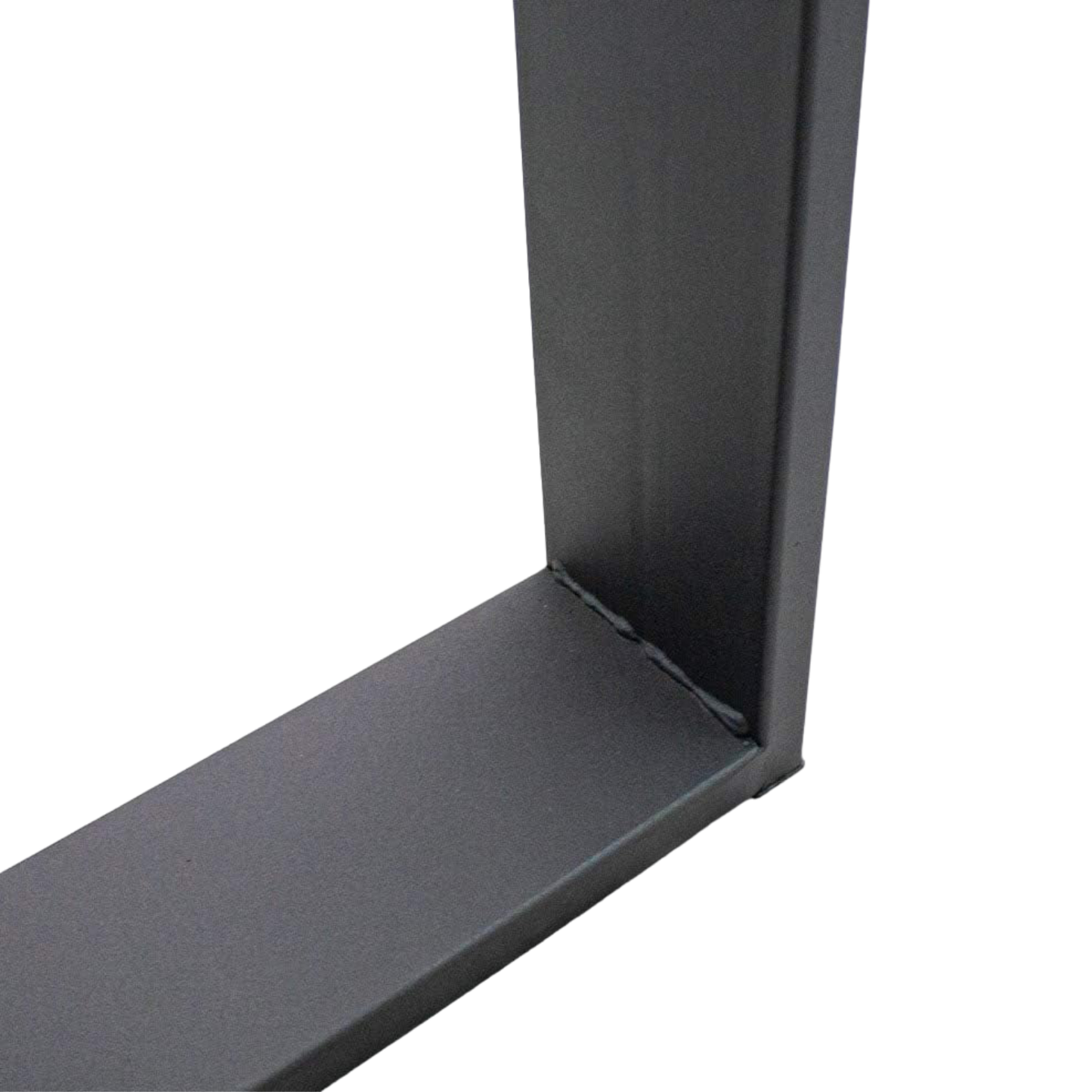 Bankgestell | Abnehmbare Rückenlehne | Stahl | Schwarz | 40x78,5cm | Kufen