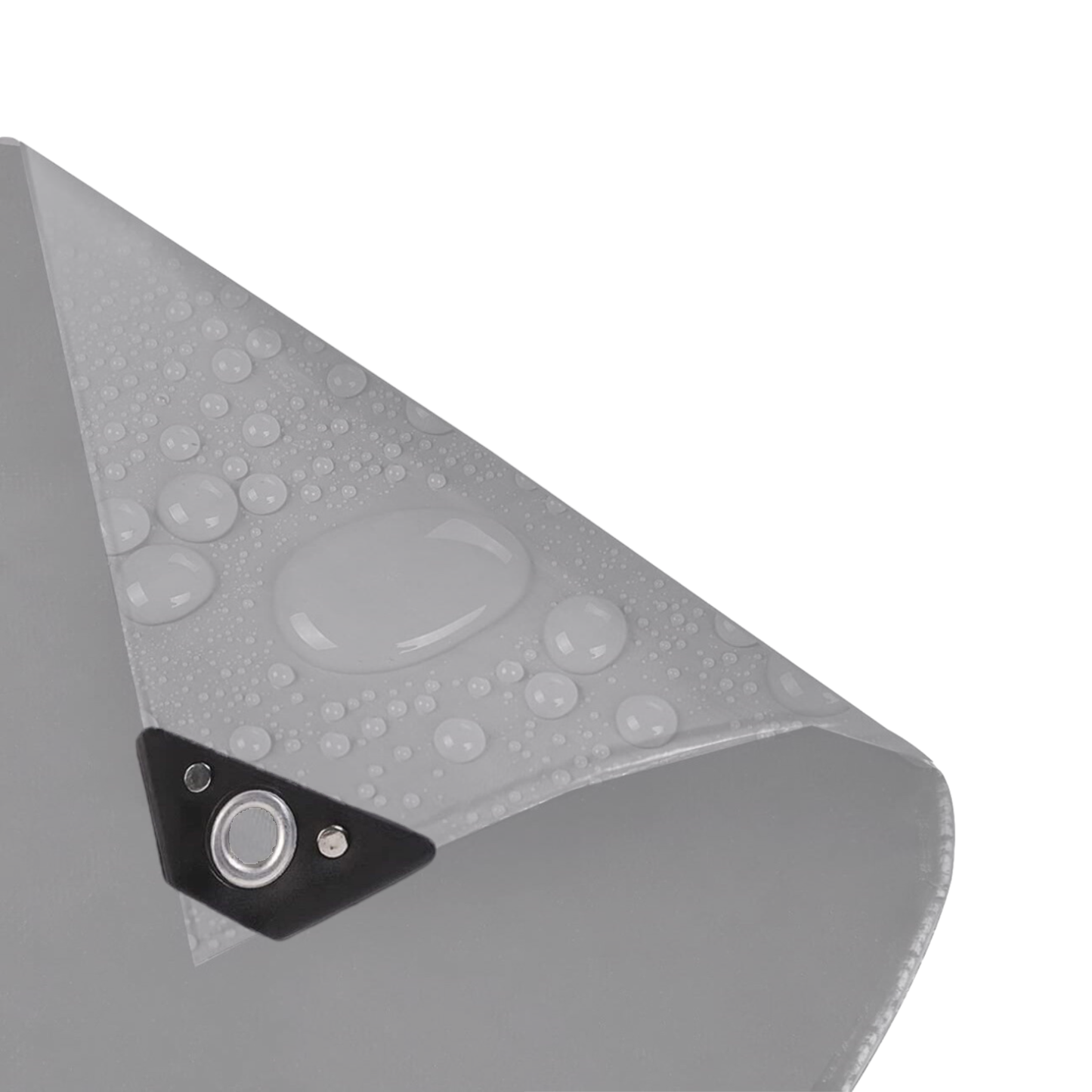 STADO® | Abdeckplane | Polyethylen | Grau | 650 g/m2 | 3x6m | Gewebeplane | Schutz