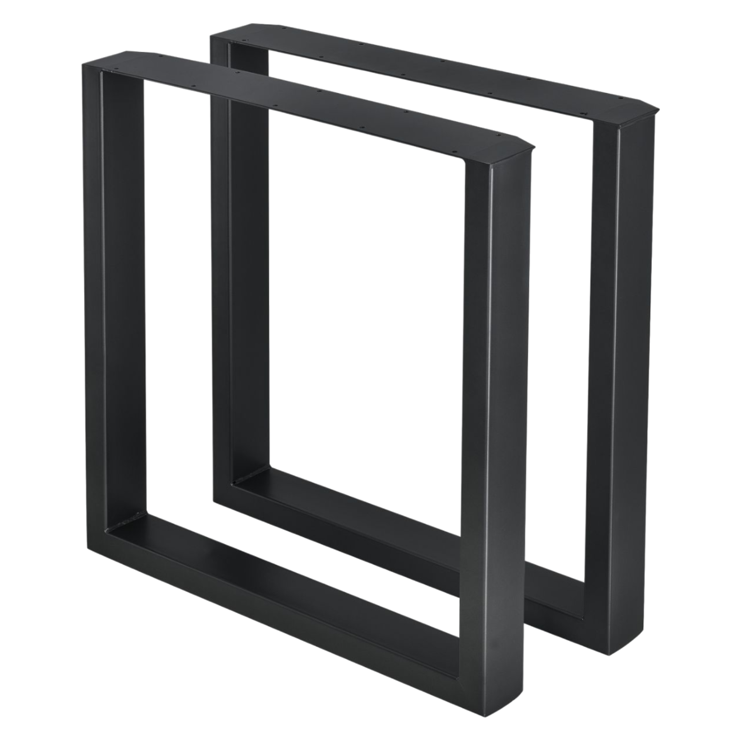 Tischgestell | 2 Stück | Schwarz | 70x72cm | Tischbeine | Untergestell