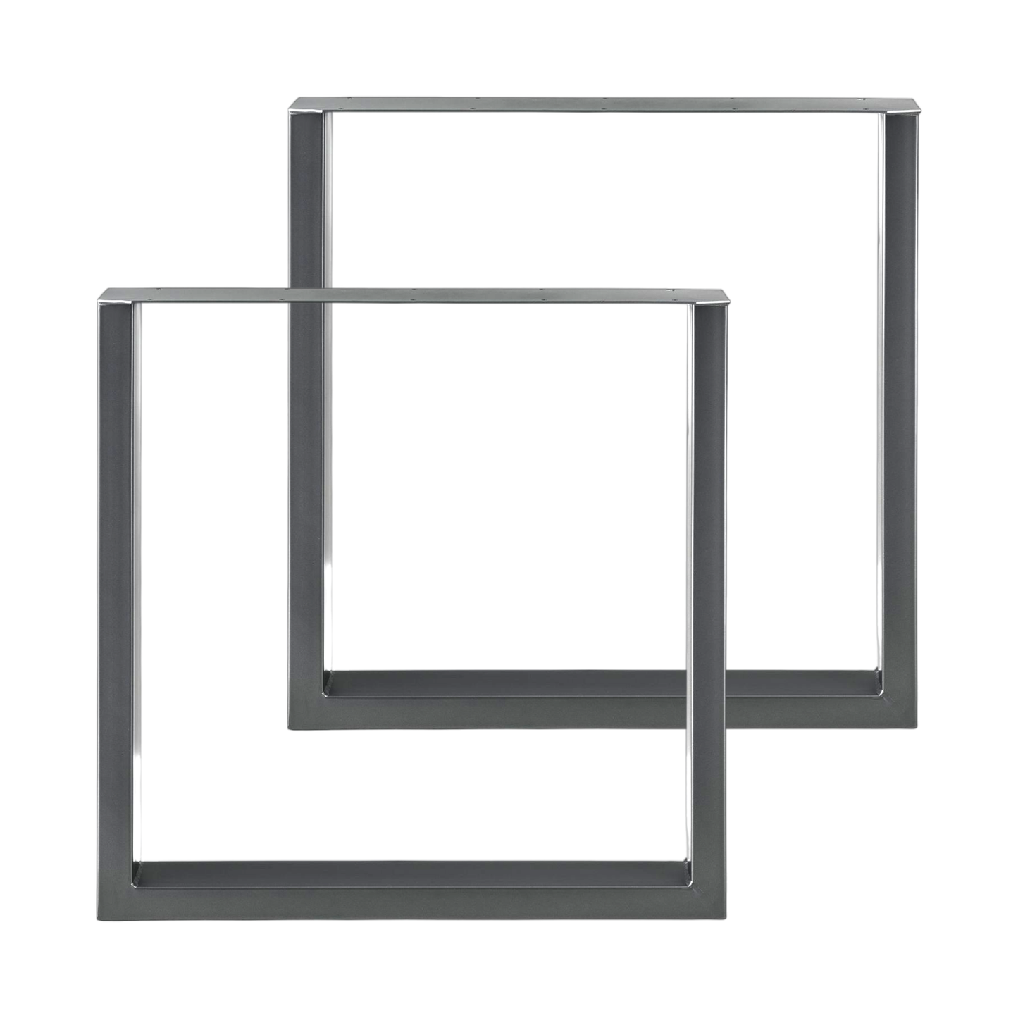 Tischgestell | 2 Stück | Anthrazit | 90x72cm | Tischbeine | Untergestell
