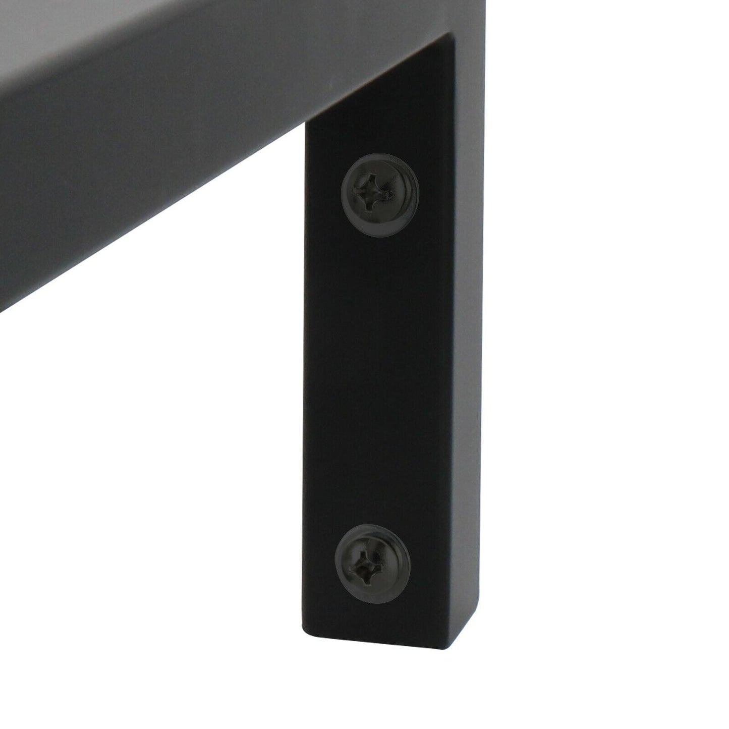Wandkonsole | 2 Stück | Schwarz | 450x150mm | Konsolenträger | Wandhalterung