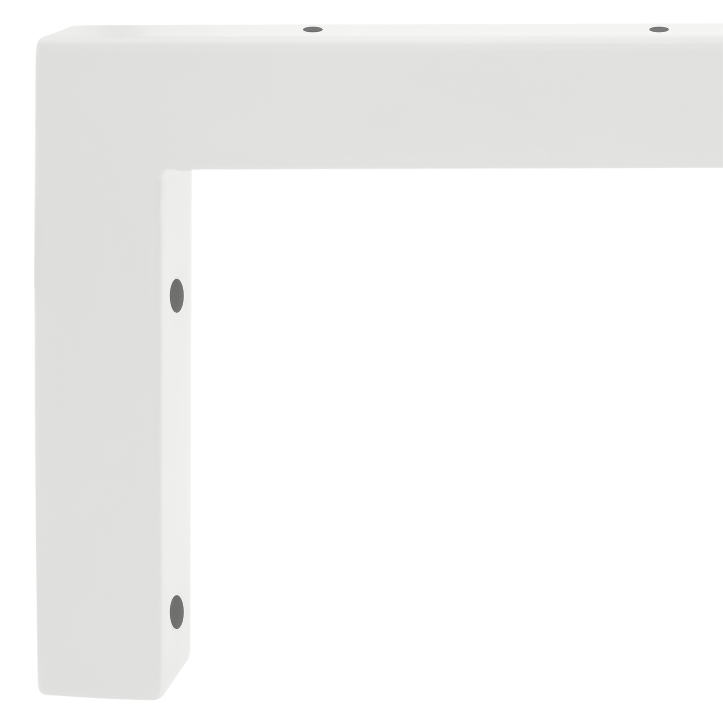 Wandkonsole | 2 Stück | Weiß | 450x150mm | Konsolenträger | Wandhalterung | L-Form