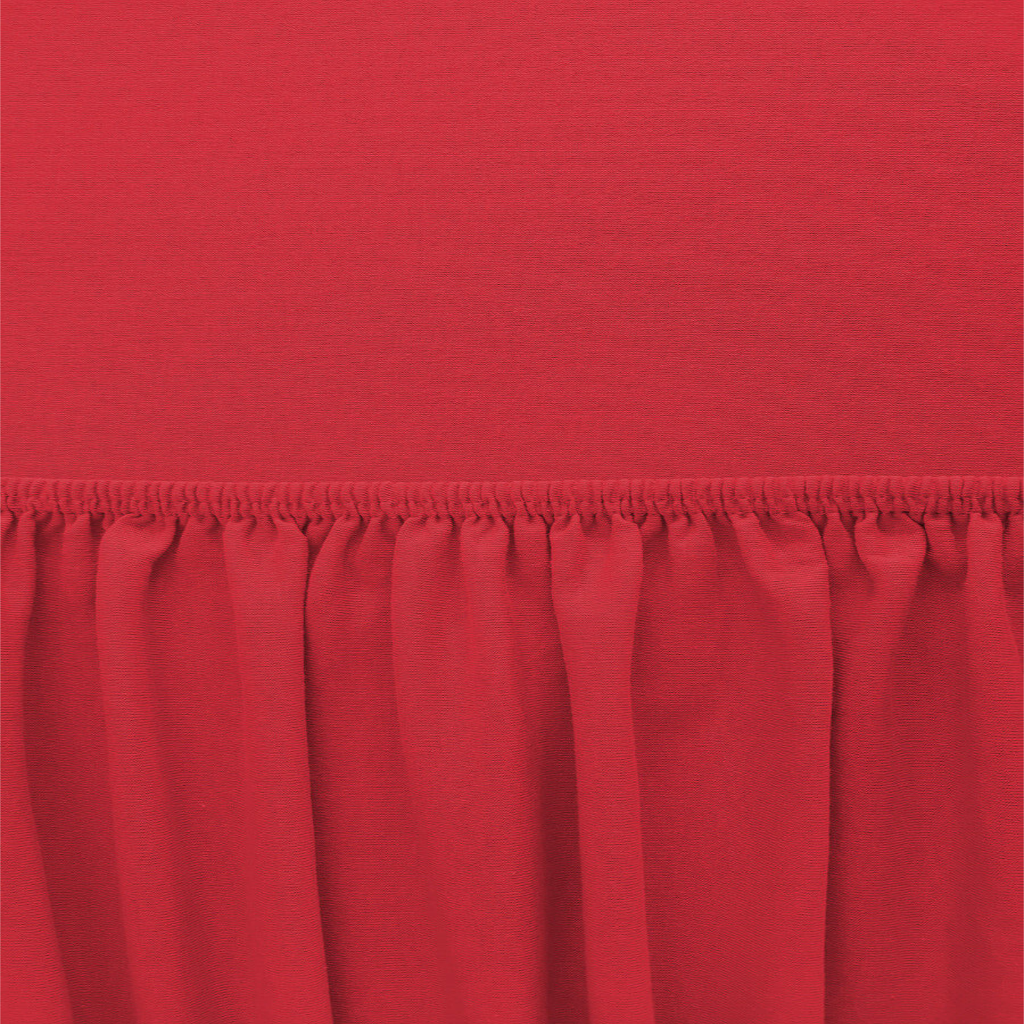 Ganzgarage | Stretch-Soft-Satin | Rot | L | 482x178x119cm | Schutzdecke