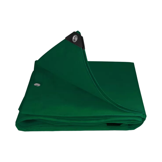 STADO® | Abdeckplane | Polyethylen | Grün | 650 g/m2 | 5x8m | Gewebeplane | Schutz