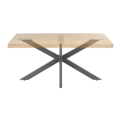 Tischgestell | Anthrazit | 120x78x71cm | Spider | Kreuzgestell | Tischkufen