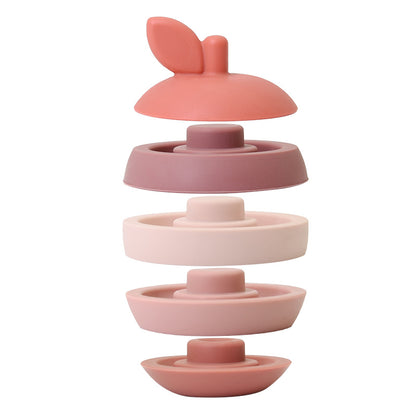 Stapelturm | Apfel | Silikon | Kinder | Spielzeug
