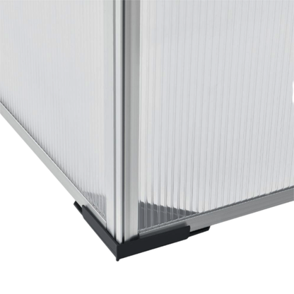 Frühbeet | Aluminium | 100x60x40cm | Beetkasten | Gewächshaus | Treibhaus