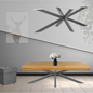 Tischgestell | Anthrazit | 98x58x43cm | Spider | Kreuzgestell | Tischkufen