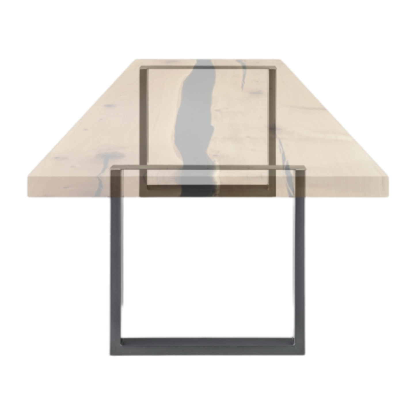Tischgestell | 2 Stück | Anthrazit | 70x72cm | Tischbeine | Untergestell